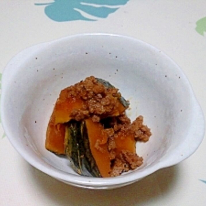 かぼちゃ そぼろ 煮